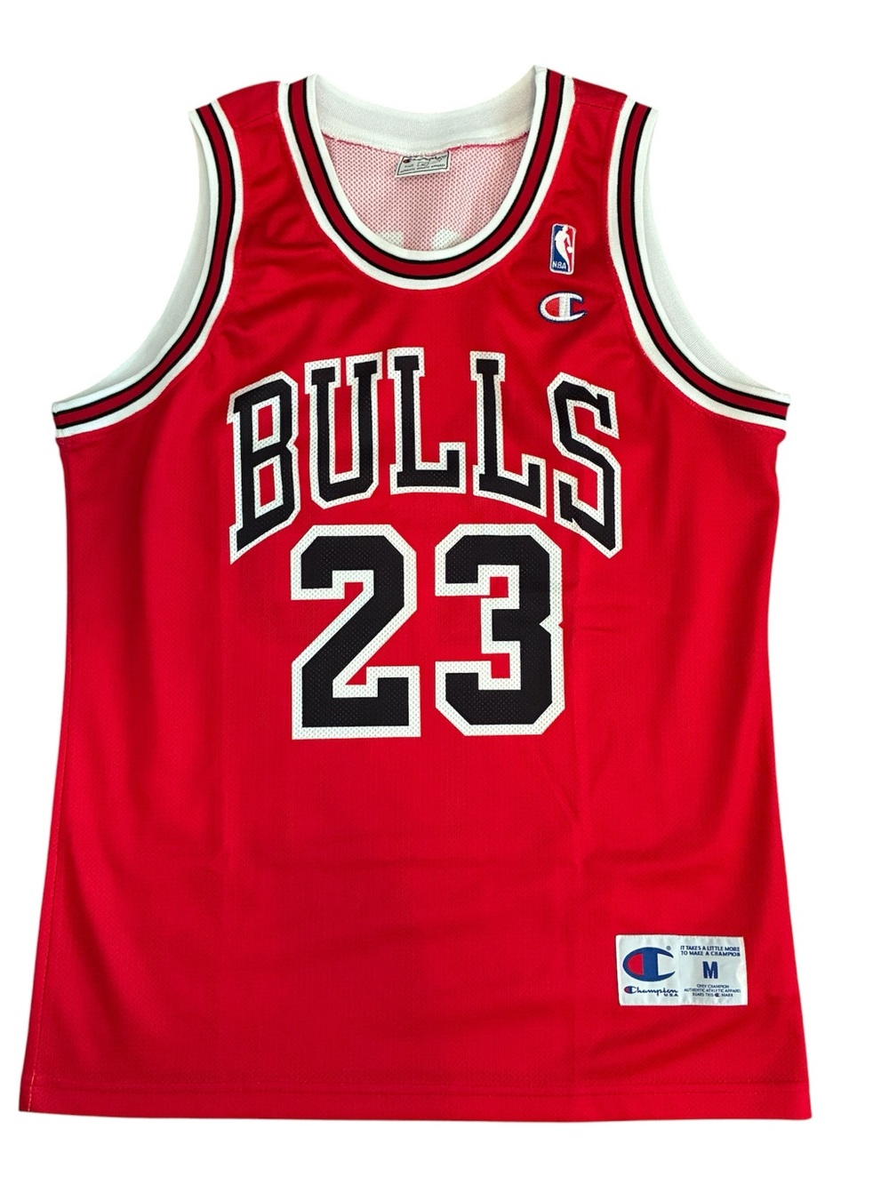 Michael Jordan Chicago Bulls Jersey - Champion European Edition - Vintage